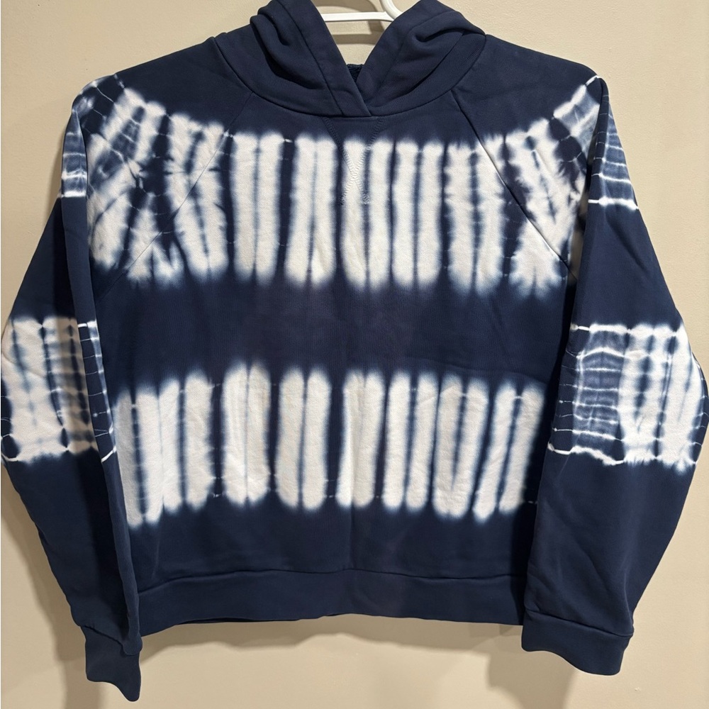 Madewell (Re)sourced Cotton Retro Hoodie Sweatshirt Tie Die Size Large